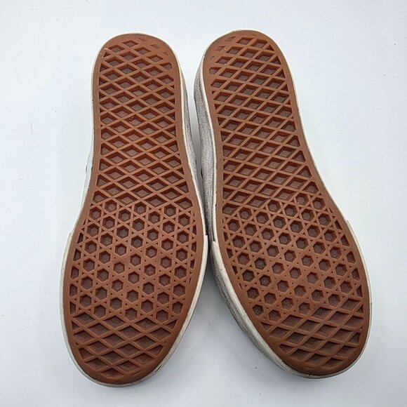 Vans Authentic Womens Size 6 White Platform Shoes Casual Walking Skateboarding - Picture 8 of 13